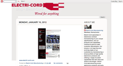 Desktop Screenshot of electri-cord.blogspot.com