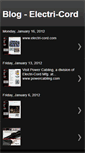 Mobile Screenshot of electri-cord.blogspot.com