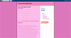 Desktop Screenshot of diferentesnotebooks.blogspot.com