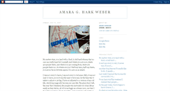 Desktop Screenshot of amara-harkweber.blogspot.com