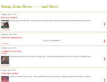 Tablet Screenshot of bunnyjeansdecorandmore.blogspot.com