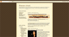 Desktop Screenshot of flamencoactual.blogspot.com