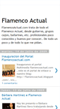 Mobile Screenshot of flamencoactual.blogspot.com