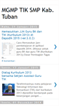 Mobile Screenshot of mgmptiksmp-tuban.blogspot.com
