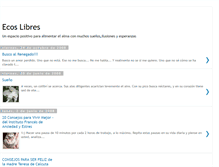 Tablet Screenshot of ecoslibres.blogspot.com