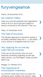 Mobile Screenshot of furyvengeance.blogspot.com