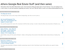 Tablet Screenshot of mikesathensrealestateblog.blogspot.com