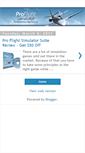 Mobile Screenshot of proflightsimulatorsuite.blogspot.com