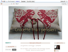 Tablet Screenshot of crocettetraipensieri.blogspot.com
