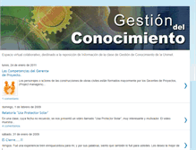 Tablet Screenshot of conocimientounimet.blogspot.com