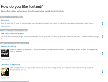 Tablet Screenshot of howdoyoulikeiceland.blogspot.com