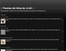 Tablet Screenshot of joseluisacevedo.blogspot.com