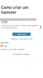Mobile Screenshot of comocriarumhamster.blogspot.com