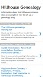 Mobile Screenshot of hillhousegenealogy.blogspot.com