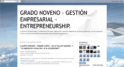 Desktop Screenshot of gestion9.blogspot.com