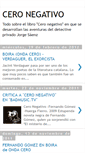 Mobile Screenshot of ceronegativo-jorgesaenz.blogspot.com