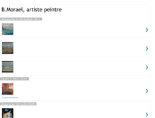Tablet Screenshot of peintures-moraelbenedicte.blogspot.com