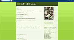 Desktop Screenshot of evhsliteracystaff.blogspot.com