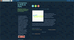 Desktop Screenshot of congressodarede.blogspot.com