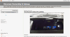 Desktop Screenshot of delorean2109.blogspot.com