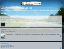 Tablet Screenshot of delorean2109.blogspot.com