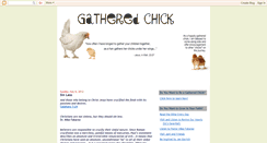 Desktop Screenshot of gatheredchick.blogspot.com