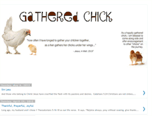 Tablet Screenshot of gatheredchick.blogspot.com