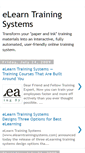 Mobile Screenshot of elearntrainingsystems.blogspot.com