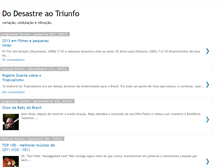 Tablet Screenshot of desastreaotriunfo.blogspot.com