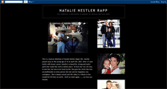 Desktop Screenshot of natalierapp.blogspot.com