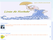 Tablet Screenshot of lineadehurtado.blogspot.com