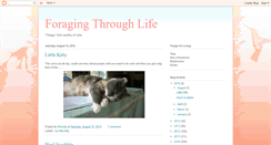 Desktop Screenshot of foragingthroughlife.blogspot.com