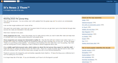 Desktop Screenshot of itsnews2them.blogspot.com