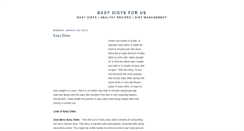 Desktop Screenshot of easy-diets-for-us.blogspot.com