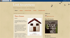 Desktop Screenshot of lostawareness.blogspot.com