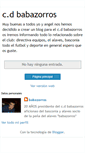 Mobile Screenshot of cdbabazorros.blogspot.com