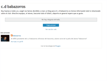 Tablet Screenshot of cdbabazorros.blogspot.com