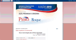 Desktop Screenshot of acaoprogressoecidadania.blogspot.com