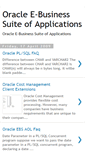 Mobile Screenshot of oracleappsebizz.blogspot.com