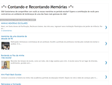 Tablet Screenshot of contandoasmemorias.blogspot.com