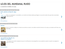 Tablet Screenshot of carol-lejosdelmundanalruido.blogspot.com