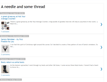 Tablet Screenshot of needleandsomethread.blogspot.com