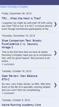 Mobile Screenshot of mainerunningblog.blogspot.com
