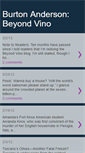 Mobile Screenshot of burtonanderson-beyondvino.blogspot.com