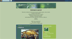 Desktop Screenshot of incodecosa.blogspot.com