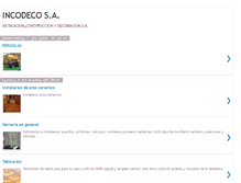 Tablet Screenshot of incodecosa.blogspot.com