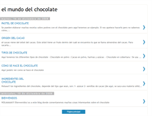 Tablet Screenshot of elmundodelchocolate-ainaesti.blogspot.com