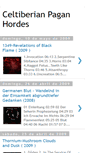 Mobile Screenshot of celtiberianpaganhordes.blogspot.com