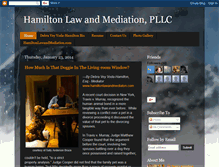 Tablet Screenshot of hamiltonlawandmediation.blogspot.com