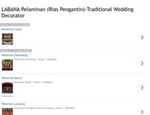 Tablet Screenshot of labana-pelaminan.blogspot.com